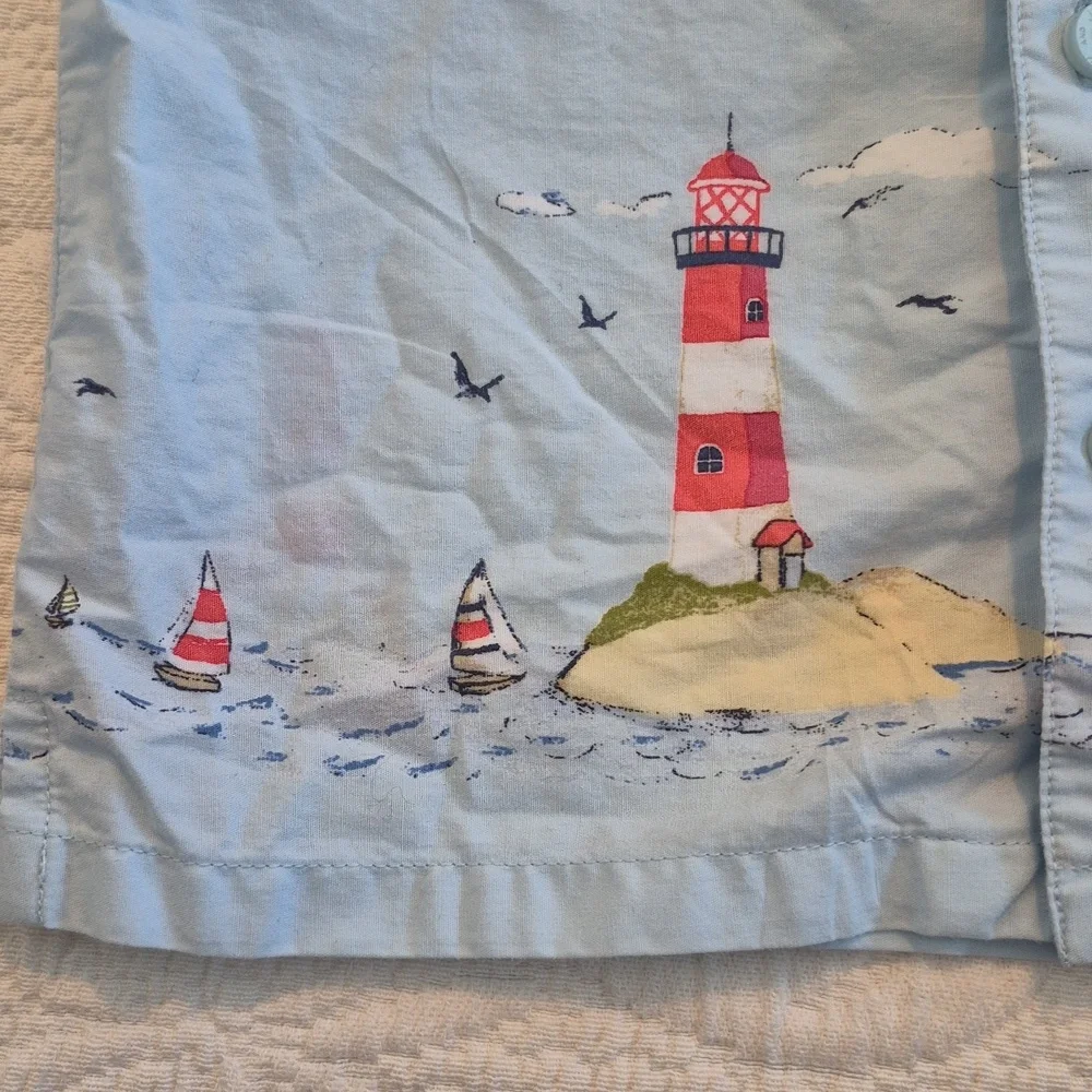 Janie and Jack boys 18 - 24 months short sleeve button up shirt 2005 VGUC HTF - Picture 3 of 6